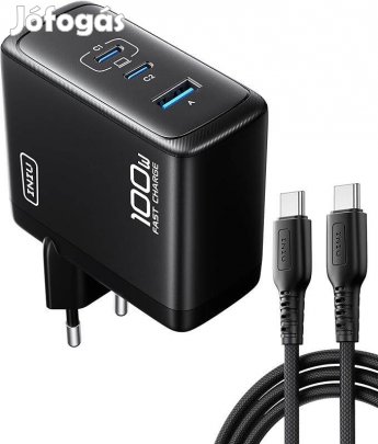 Új! Iniu 100W adapter usb c + usc a + laptop