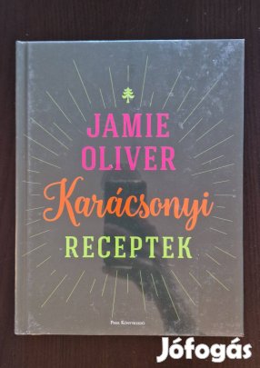 Új! Jamie Oliver Karácsonyi receptek (olvasatlan, fóliás)