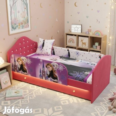 Új! Jégvarázs,leesésgátlós gyerekágy!