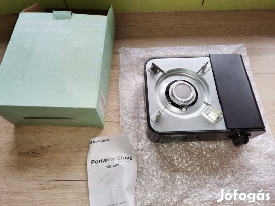 Új! Kamionos Lakókocsi kemping főző tűzhely Gázos!