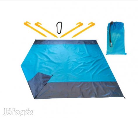 Új! Kemping szőnyeg kék
