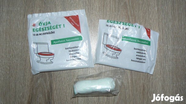 Új! Kismama csomag WC papírülőke, eldobható alsónemű csomag