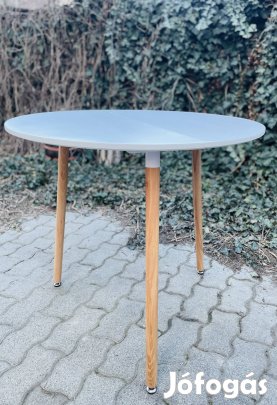 Új! Kör alakú étkező asztal. 