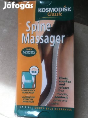 Új, Kosmodisc classic gerinc- és derékmasszírozó