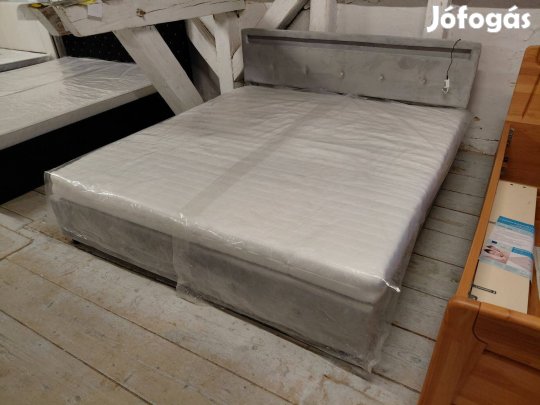 Új, LED-s 180x200cm-es franciaágy, új matraccal kompletten eladó