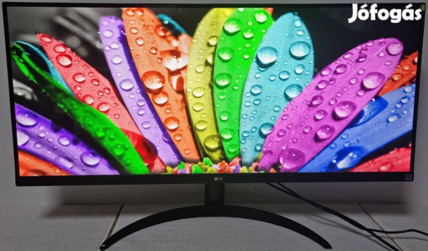 Új! LG 34WN700 34" IPS Gamer monitor, Wide Qhd, 75Hz, 5ms