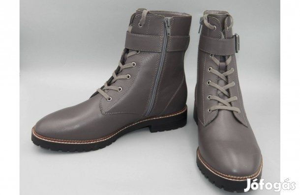 Új! Lands' End valódi bőr bakancs, 40,5 -ös