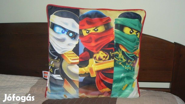 Új! Lego Ninjago díszpárna 40x40 cm