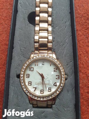Új, Leo Bernard karóra eredeti dobozában,  papírjaival