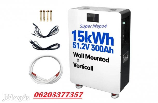 Új! Lifepo4 energiatároló inverter napelem