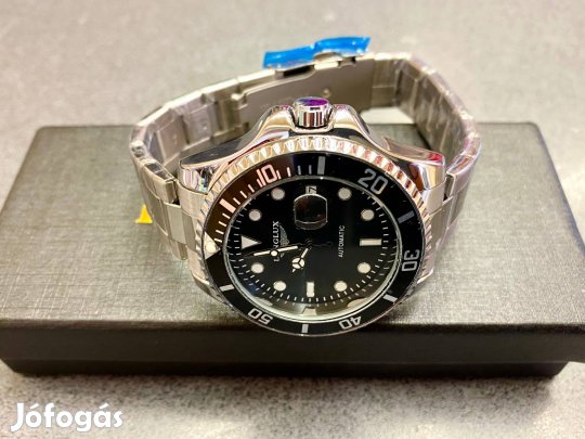 Új! Longlux Aqua Ghost férfi automata mechanikus vízálló férfi karóra