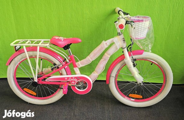 Új! Lovelly 20" gyermek kerékpár!