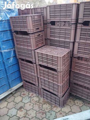 Új! M30, M 30, rekesz, műanyag, műanyag rekesz, almás, Kenyeres 