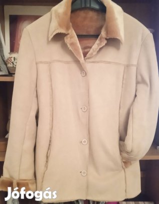 Új, M-es, elegáns, meleg félkabát eladó