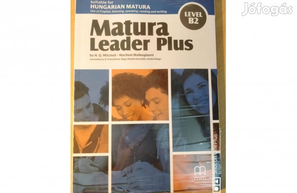 Új! Matura Leader Plus Level B2 angol tankönyv