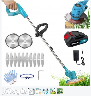 Új! Mawiron YC1102 akkus fűszegély nyíró