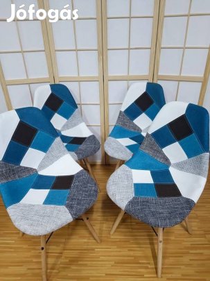 Új! Modern patchwork étkező szék
