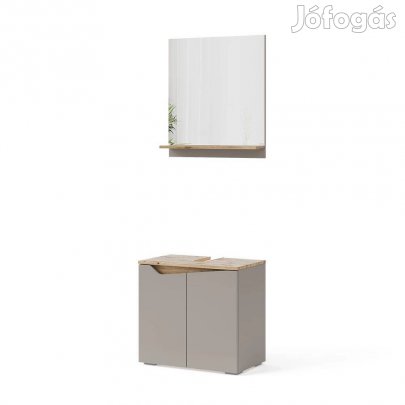 Új! Mosdó alatti szekrény és tükör szett