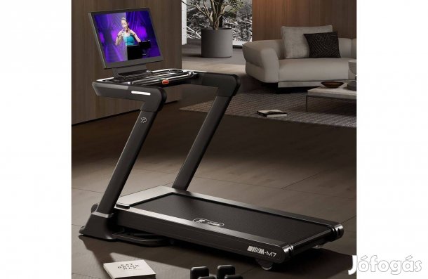 Új! Multimédiás futópad futógép érintő kijelzővel, új generációs motor