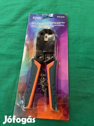 Új! Nanocable krimpelőfogó RJ10/RJ11/RJ12/RJ45 kábelekhez