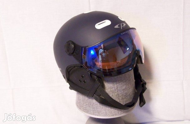 Új! Negyedár! 53-55-s CP Carachillo sísisak sisak bukósisak + szemüveg