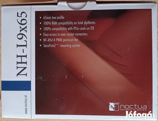 Új! Noctua NH-L9x65 hűtő