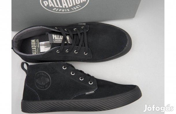 Új! Palladium velúrbőr bokacipő, 40 -es