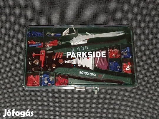 Új, Parkside automata blankoló- és krimpelőfogó készlet