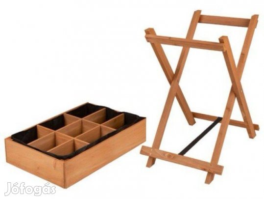 Új! Parkside összecsúkható magaságyás gyapjú betéttel