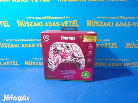 Új! Powera Controller for Xbox  Fortnite (Xbgp0400-01) Gamepad, kontro