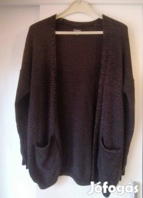 Új "Pull & Bear" Divatos Férfi Szürke Kötött Kardigán (M méret)