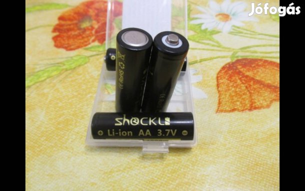 Új! Shockli 14500 3.7V 1000 mAh 5A Li-ion akkumulátor