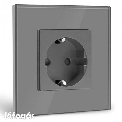 Új! Sülyesztett üvegaljzat / konnektor