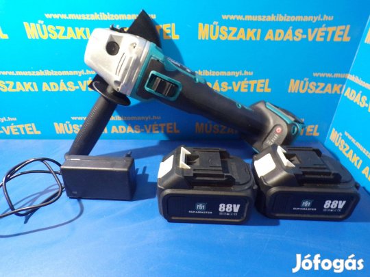 Új! Supamaster akkus flex sarokcsiszoló jótállással