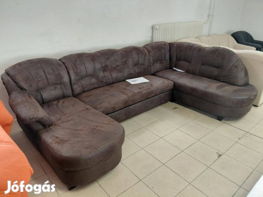 Új, U-alakú 180x288x141 cm-es, ágyazható kanapé, ár alatt eladó