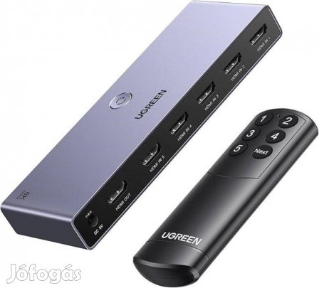 Új! Ugreen HDMI kapcsoló 5 bemeneti