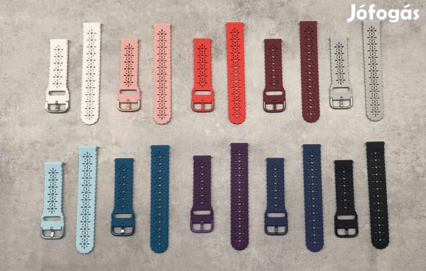 Új, Univerzális Quick release csipkés óraszíj (Garmin, Samsung stb.)