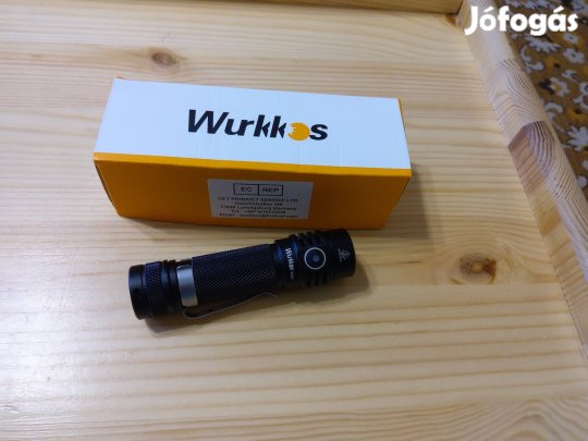 Új! Wurkkos WK03 SST40 1800 Lumen USB-C zseblámpa