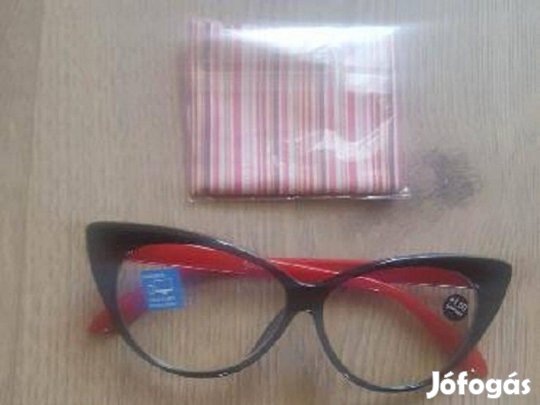 Új + 1 dioptriás kékfény szűrő minőségi szemüveg + ajándék tok!Akció %