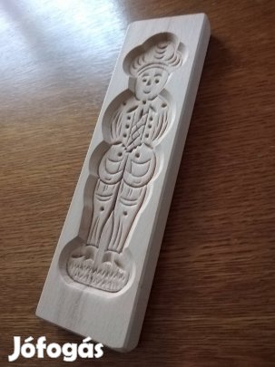 Új - Fa mézeskalács forma ütőfa