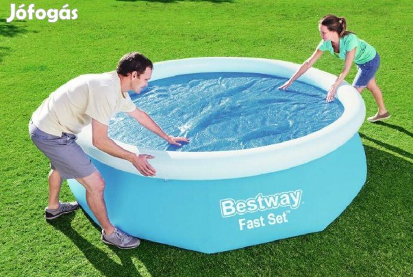 Új!! Féláron!! Intex 244 cm-es szolár medence takaró fólia takarófólia