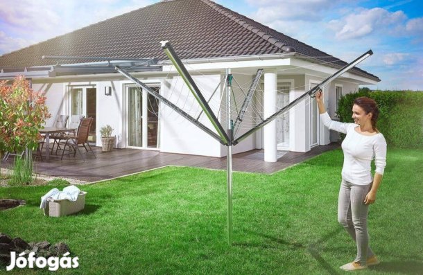 Új!! Féláron!! Német!! Leifheit Linomatic kültéri ruhaszárító szárító