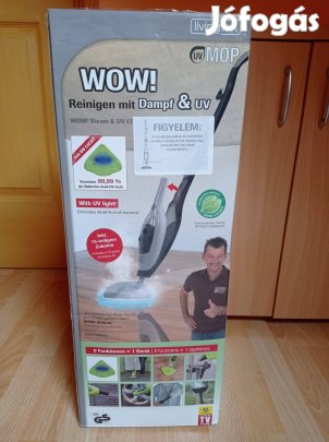 Új / Gőztisztító 8 az 1-ben, Livington UV Mop