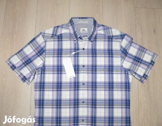 Új - Lacoste rövid ujjú ing (M)