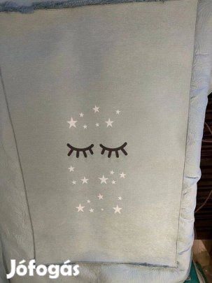 Új - Livone gyerekszőnyeg, 100x160 cm, alvó szem, kék