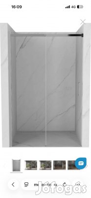 Új!! Mexen Omega 150 cm-es tolóajtós zuhanykabin