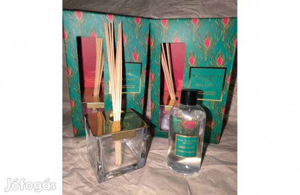 Új - Pálcás illatosító / diffúzor - Magyal és borostyán - 250 ml