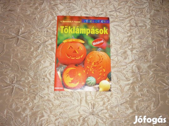 Új - Töklámpások - kreatív magazin könyv mintaívekkel