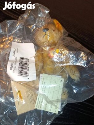 Új!!! 2002 Steiff decade Teddy Bear Petsy 1928 Mohair medve 029035