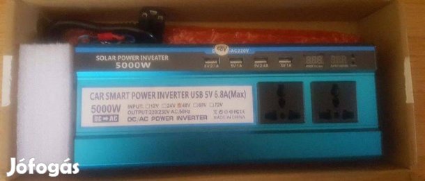 Új !! 5000 W-os solar inverter Akció %%